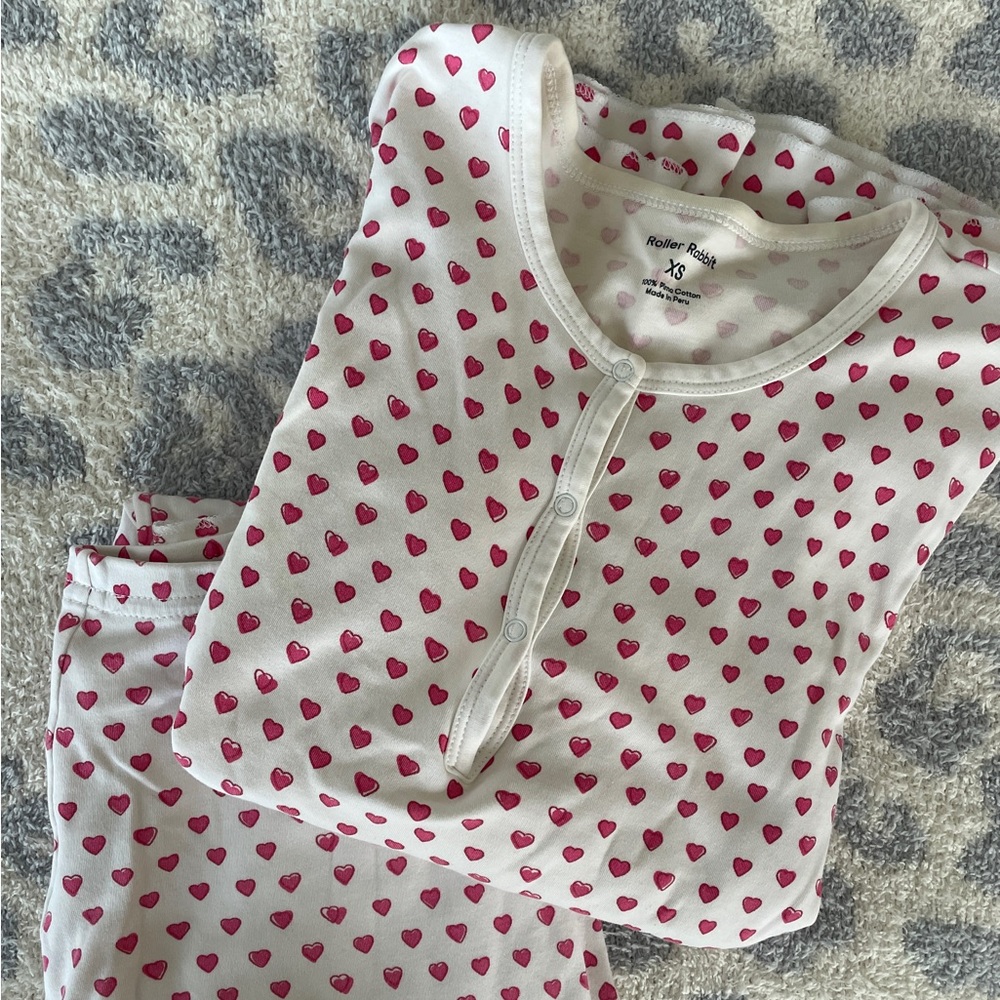 Roller Rabbit Heart Pjs